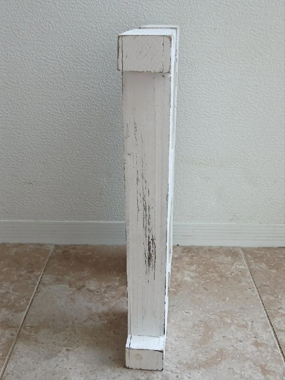 Hobby Lobby Distressed White Wooden Letter H